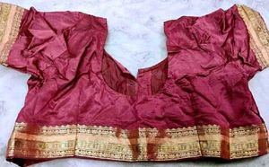 Mauve Colour Poly Silk Blouse