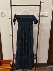 Chic Off-Shoulder Maxi Dress