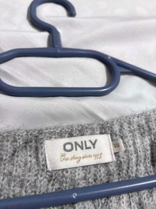 Original Only Grey Vest Sweater