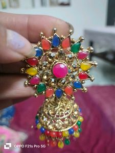 Fashion Traditional Multicolour Jhumke