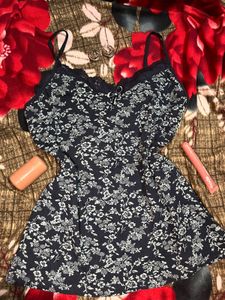 Floral Lace Trim Cami top