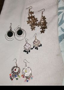 5 Pair Of Earrings