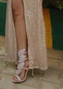 Unique Winged Stiletto Sandals