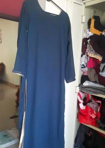 Elegant Teal Blue stone work salwar suit set