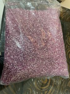 Pink Seed Beads