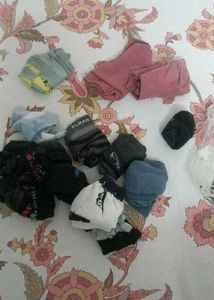 torn and usedAssorted Women's Socks