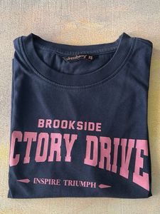 DressBerry-Typography printed tshirt