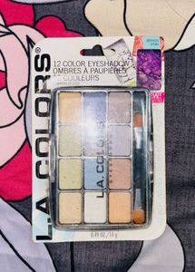 L.A. Colors 12 Color Eyeshadow Palette