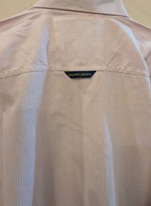 Ralph Lauren Pink Striped Shirt