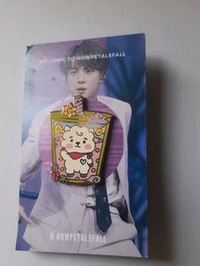 BTS BT21 Jin RJ Hard Enamel Pin