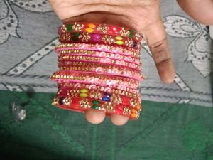Set of Colorful Indian Bangles