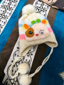 Cute Bear Knit Winter Hat