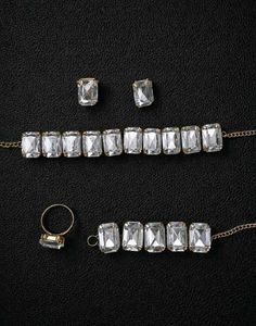 Rhinestone Jewelry Set