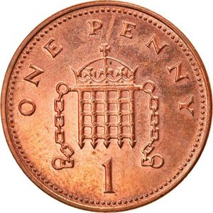 Vintage One Penny Coin