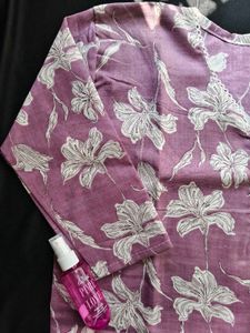 Floral Print Kurta