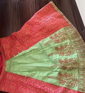 Designer Embroidered Lehenga Skirt