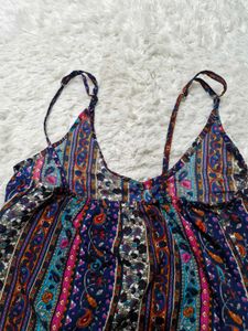 Boho Print Romper with Shorts