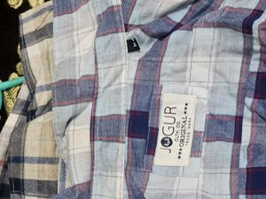 Men's Plaid Button-Down Shirt