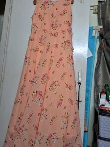Beautiful Floral Print Maxi Dress