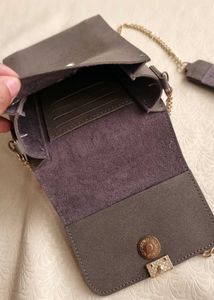 Suede Crossbody Bag