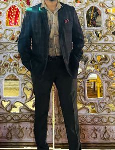 Stylish Plaid Blazer