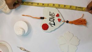 Heart 'Love' Wall Hanging