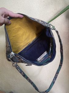 Stylish Snakeskin Clutch Bag