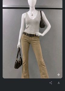 Sparkly V-Neck Knit Tank Top