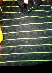 Men's Striped Polo Shirt