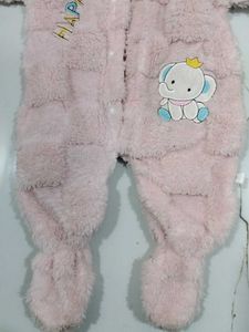 Cute Pink Baby Jumpsuit