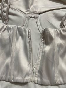 Satin Corset Top