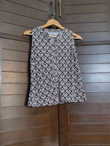 BOSSINI Women Printed Regular Fit Casual Top