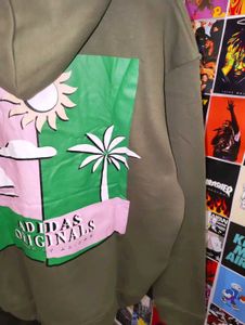 ADDIDAS UNISEX GRAPHIC PRINTED HOODIE ❤️‍🔥🔥