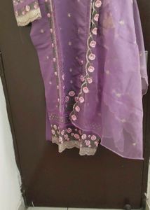 Premium Embroidery Straight Suit