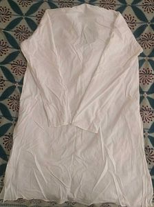 White Cotton Kurta