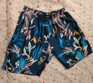 Tropical Print Shorts+ Shirt