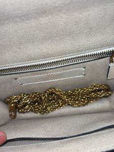 Beige Crossbody Bag with Studs