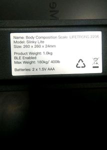 Weighing Machine (SmartScale)