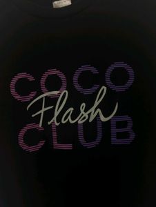 Coco Flash Club Black T-Shirt