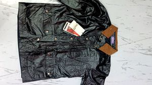 Leather Black Jacket Unisex For Men And Women New