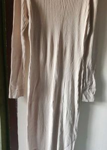 H&amp;M Ribbed Knit Midi Dress