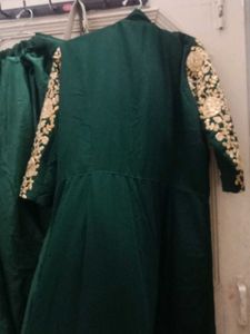 gown with skirt