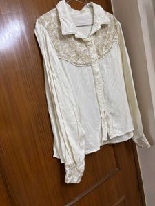 Embroidered Western Style Shirt/ Blouse