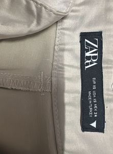 ZARA Beige Cargo Pants
