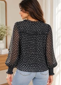 Forever New Tiarna Ruffle Trim Blouse