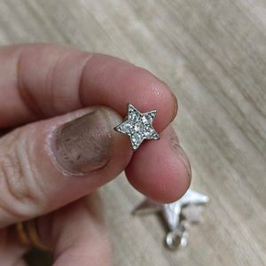 Sparkling Star Earrings &amp; Pendant Set