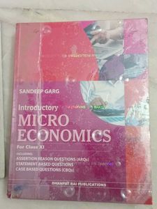 Micro economics and Statistics books class 11th