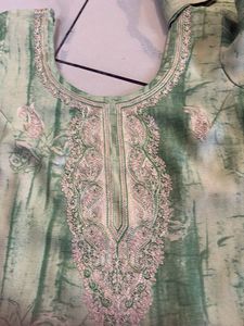 Woolen Kurta Set with shawl