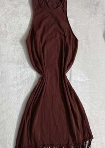 Zara Brown Maxi Dress