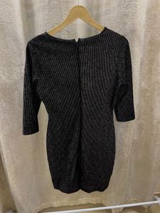 Sparkly Black Mini Dress